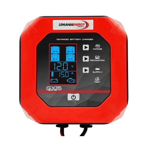Випрямляч GX15, напруга зарядки: 12/24 В LEMANIA ENERGY, струм зарядки