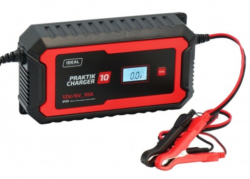 Автовипрямляч IDEAL PRAKTIK CHARGER 10 LCD 6/12V