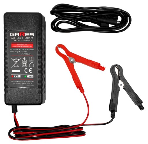 Выпрямительное зарядное устройство для аккумуляторов LiFePO4 12,8В 5А