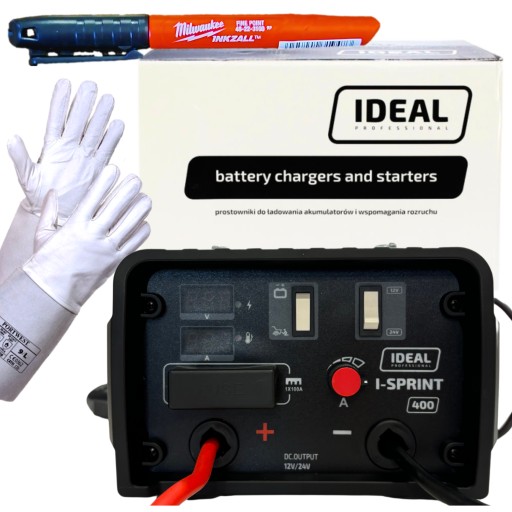 SPRINT 400 rectifier ідеальний акумуляторний випрямляч, пускові рукавички