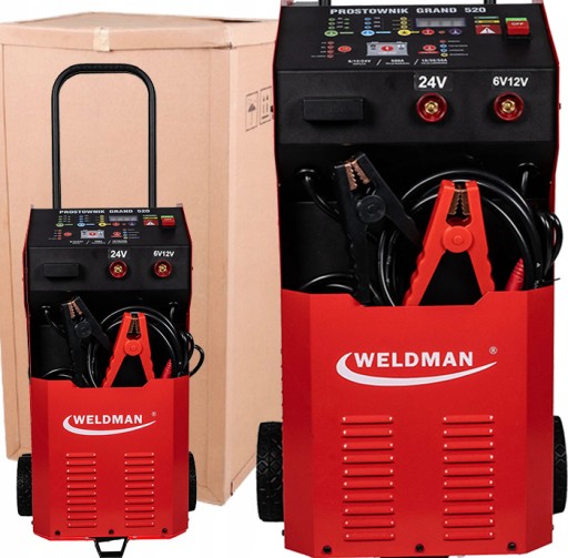 Інтелектуальний випрямляч з пуском WELDMAN Grand 520 6/12/24V 50A 230V