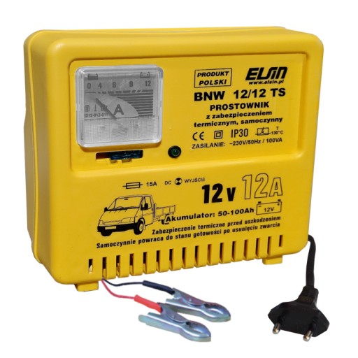 Випрямляч - зарядний пристрій BNW 12/12-TS