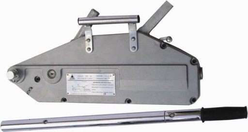 Ручная машина для натяжения троса, грузоподъемность: 3,2 т, 3200 кг, 20 м.