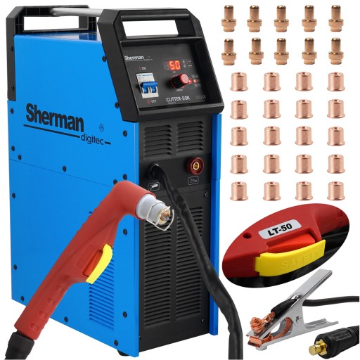 Плазменный резак Sherman CUT 50k с компрессором