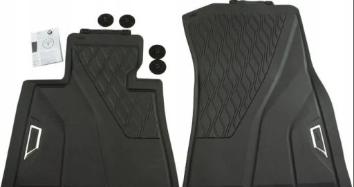 Коврики резиновые передние BMW X5, X6, X7, XM 51472458551