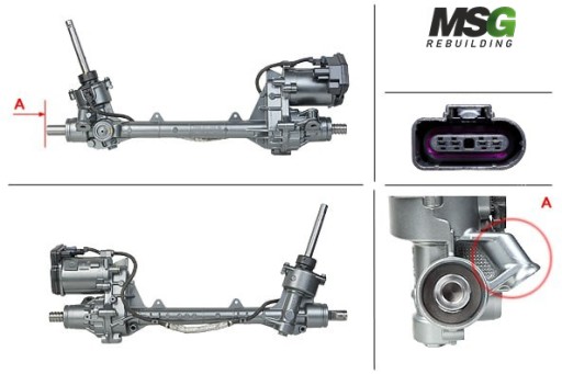 FO422.NL00.R - Коробка передач, руль, Ford Galaxy, S-Max, Mondeo