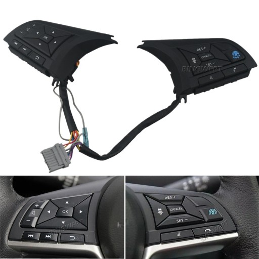 18-20 - Переключатель громкости круиза на рулевом колесе