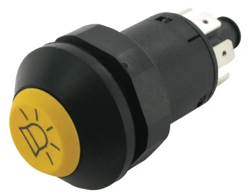 11175240PN - Кнопка переключения, вспышка, круглая,