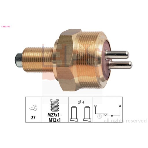 Вимикач, задній ліхтар EPS 1.860.100