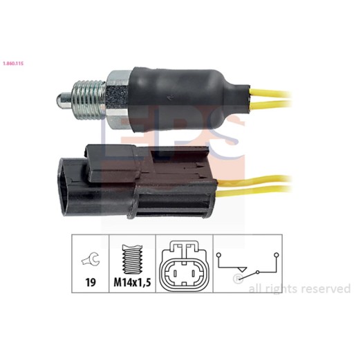 Вимикач, задній ліхтар EPS 1.860.115