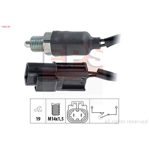 Выключатель, фонарь заднего хода EPS 1.860.140