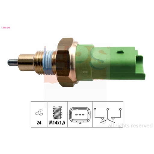 Выключатель, фонарь заднего хода EPS 1.860.245