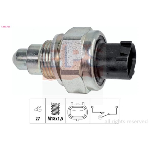 Выключатель, задний фонарь EPS 1.860.326