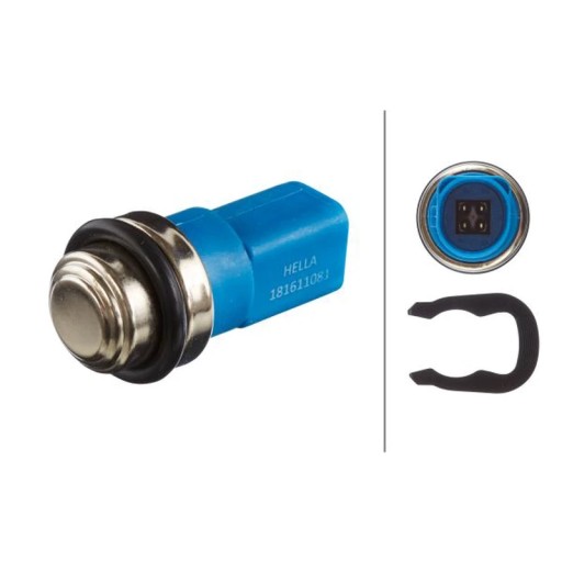 6ZT 181 - Тепловой переключатель, вентилятор радиатора HELLA