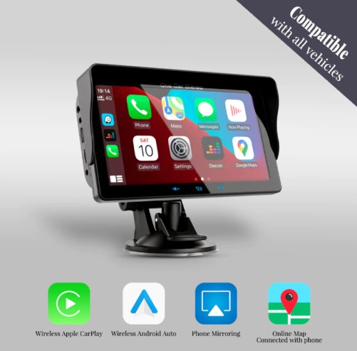 Портативна сенсорна автомагнітола