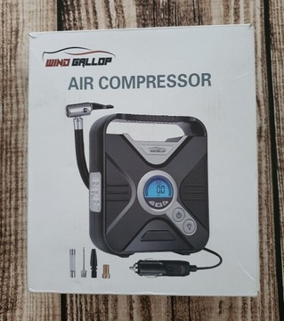 Портативний повітряний компресор, шинний насос