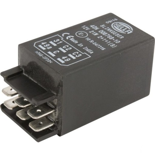 K4DN0087681011 - Выключатель указателя поворота 6-контактный 4dn008768101 Hella
