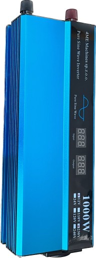 Інвертор 1000W / 2000W 12V 230v чистий синус RU