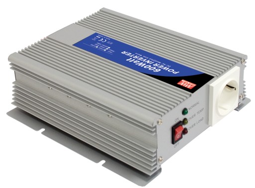 Инвертор 12VDC/230vac A301-600-F3 Mean Well