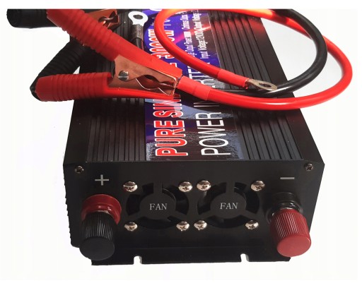 ІНВЕРТОР автомобільний перетворювач 12V 4000W SINUS