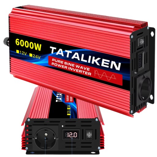 Автомобільний перетворювач напруги SINUS DC/AC Converter 12V 230V 6000W