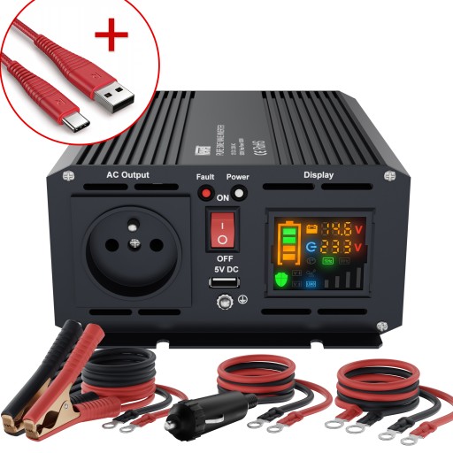 Перетворювач Newell 12 В 230 В 1000 Вт + БЕЗКОШТОВНО