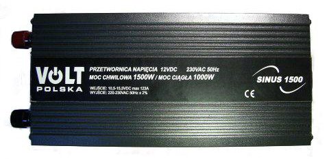 Перетворювач синус вольт 1500 12/230В 1000 Вт