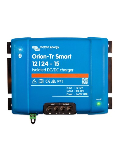 ORI122436120 - Інвертор Victron Energy Orion-TR Smart 12/24 - 15A Isolated DC-DC charger