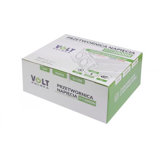 Інвертор вольт IPS-2000N 12V/230V 1000 / 2000W