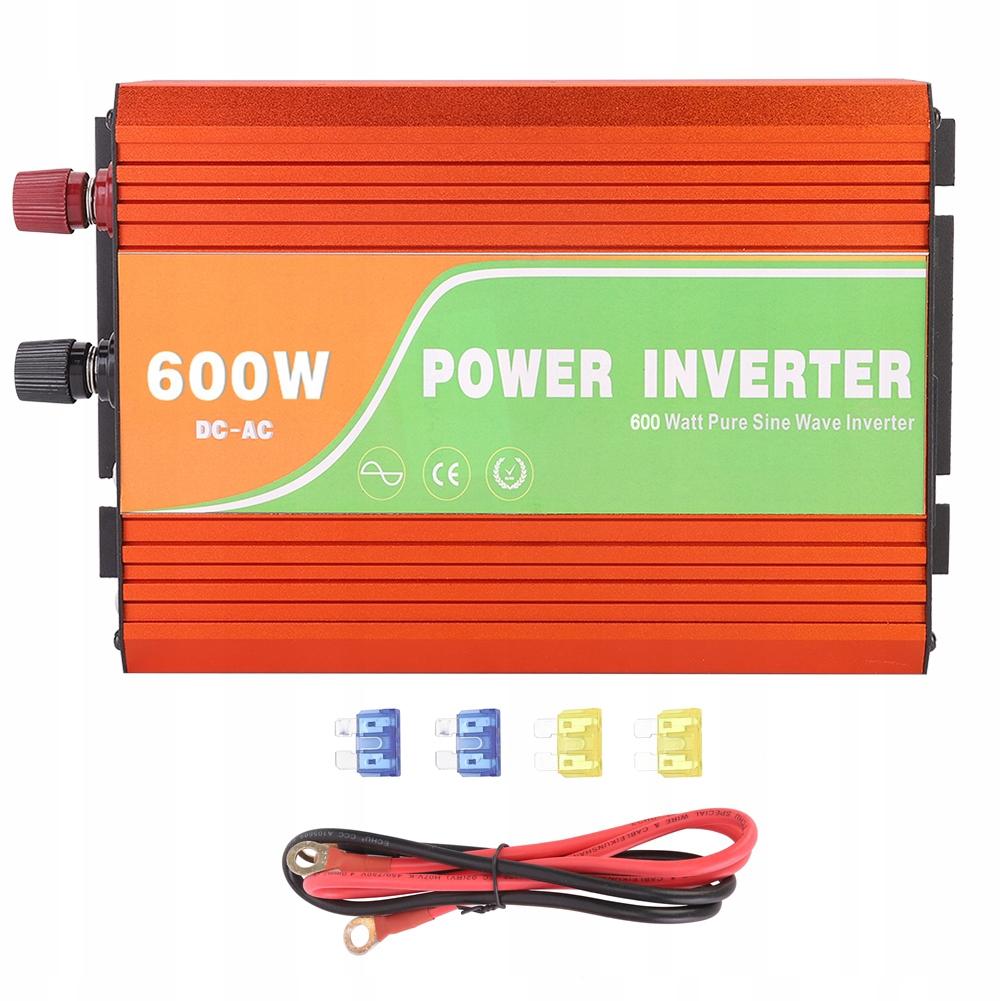 Інвертор 12v 220v 600 / 1200W синус