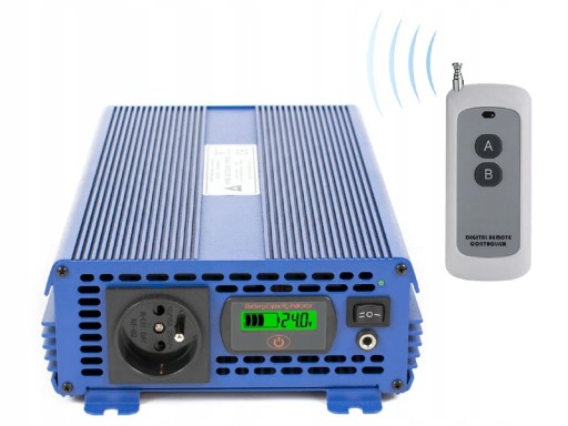 Перетворювач напруги 12V ECO MODE SINUS PRO 1000W