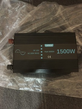 Преобразователь напряжения Captok мощностью 1500 Вт