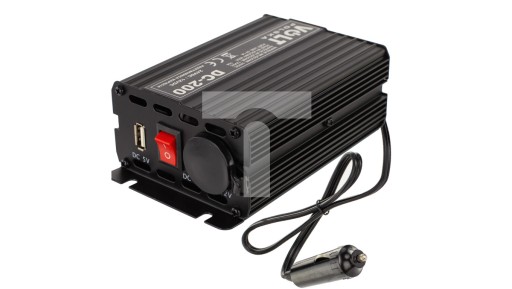 Преобразователь напряжения 24/12В 200Вт+ USB VOLT