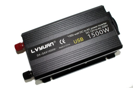 Перетворювач напруги Lvyuan 12V 230V 1500W МОДИФ