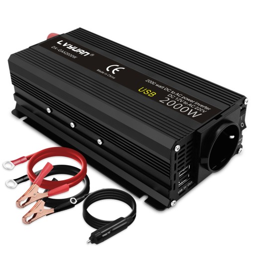 Перетворювач напруги Lvyuan 12V 230V 2000W МОДИФ