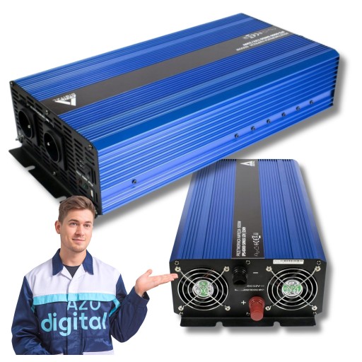 Перетворювач напруги високої потужності 12v 230v sine ips 6000 6000w