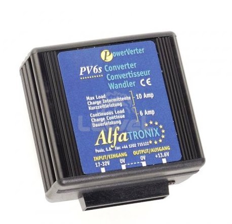 Неізольований перетворювач PV6s 24/12V 6/10A