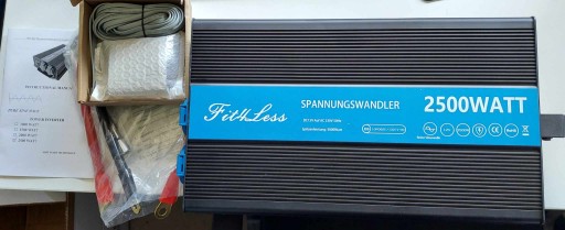 Перетворювач синусоїдального струму DC12V в AC230W 50 Hz 2500W L481