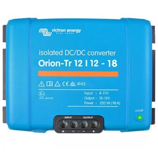 Автомобильный преобразователь Victron Energy Orion-Tr 12/12-18A 220 Вт