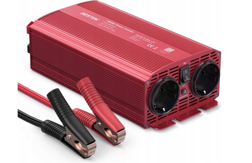 Автомобильный преобразователь инвертор 12 В 1000 Вт Синусный инвертор