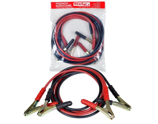 З'єднувальні кабелі STEF-POL 600A, довжина 3 м POLISH BOOT CABLES