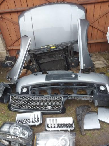 Передний фонарь капота, бампер Range Rover III Vogue Lift LRC949