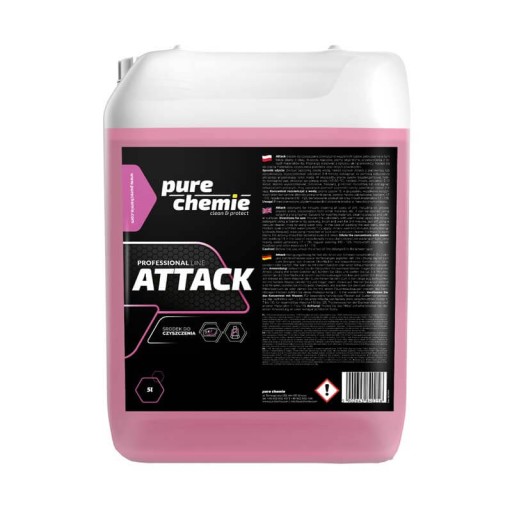 Pure Chemie Attack продукт для стирки обивки и чистки ремней 5L