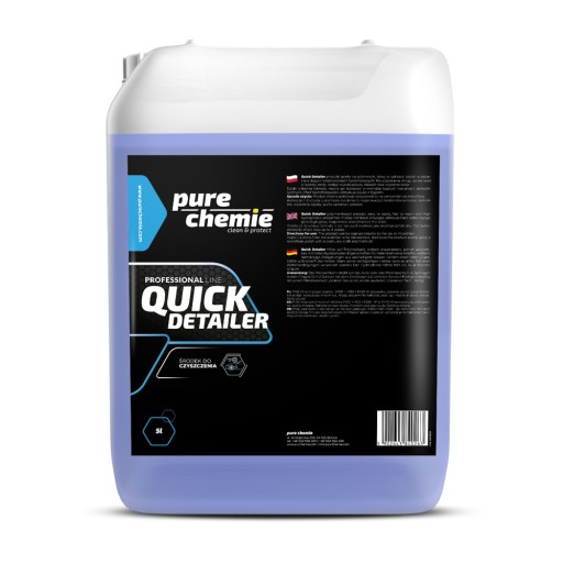 Pure Chemie Quick Detailer 5л – финишный препарат с гидрофобными свойствами