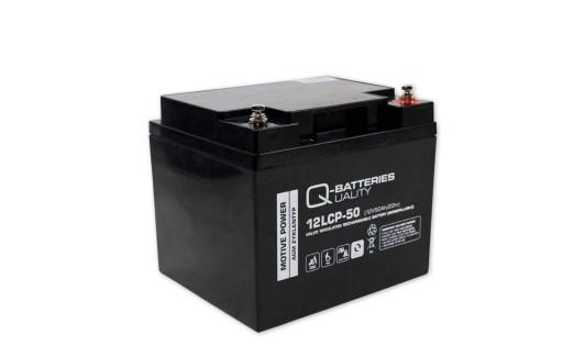 Q-Batteries Agm Deep Cycle 50Ah - 12V