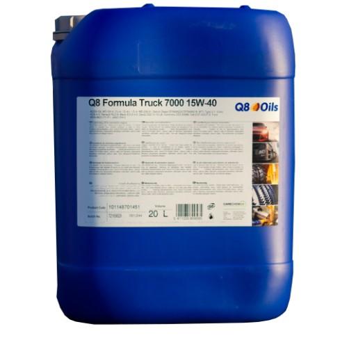 Моторна олива Q8 F TRUCK 7000 15W40 20л