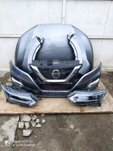 QASHQAI II J11 LIFT PRZOD MASKA ZDERZAK LAMPY FULL - QASHQAI II J11 LIFT ПЕРЕДНИЙ КАПОТ БАМПЕР ЛАМПИ ПОВНІ