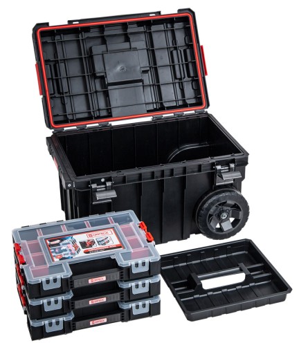 QBRICK SYSTEM ONE TROLLEY 3X REGULAR ORGANIZER 400