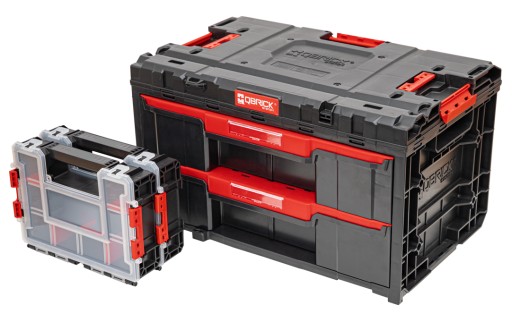 Коробка QBRICK ONE Drawer 2 Toolbox + 2X QBRICK REGULAR Organizer 300