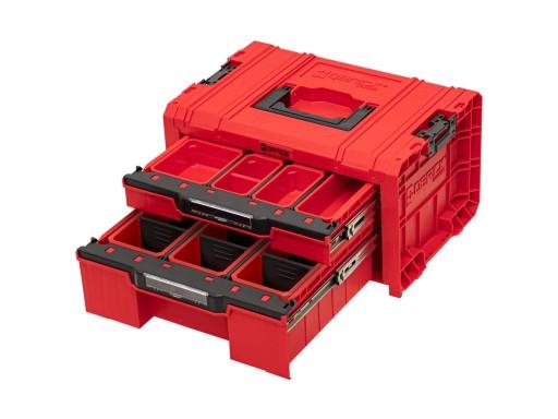 QBRICK Pro Drawer 2 Toolbox Expert Red